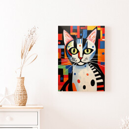 Obraz klasyczny Kot à la Pablo Picasso
