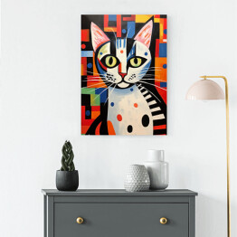 Obraz klasyczny Kot à la Pablo Picasso