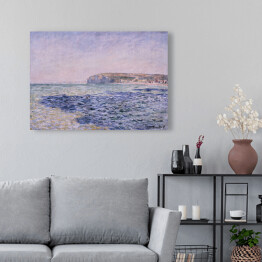 Obraz na płótnie Claude Monet "Cienie na morzu. Klify w Pourville" - reprodukcja
