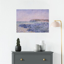 Plakat samoprzylepny Claude Monet "Cienie na morzu. Klify w Pourville" - reprodukcja