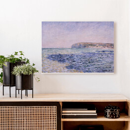 Obraz na płótnie Claude Monet "Cienie na morzu. Klify w Pourville" - reprodukcja