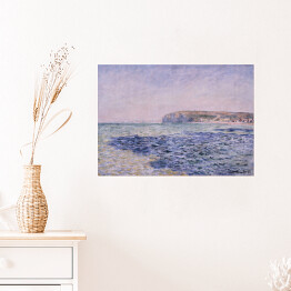 Plakat Claude Monet "Cienie na morzu. Klify w Pourville" - reprodukcja