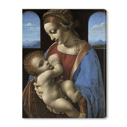 Leonardo da Vinci "Madonna Litta" - reprodukcja