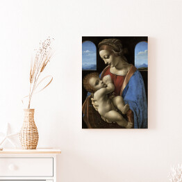 Leonardo da Vinci "Madonna Litta" - reprodukcja