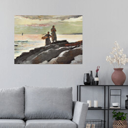 Plakat Winslow Homer Saco Bay Reprodukcja