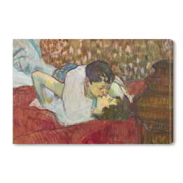 Obraz na płótnie Henri de Toulouse-Lautrec "Pocałunek" - reprodukcja