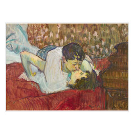 Henri de Toulouse-Lautrec "Pocałunek" - reprodukcja