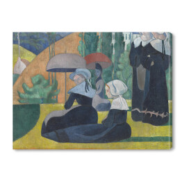 Obraz na płótnie Emile Bernard "Women with Umbrellas"