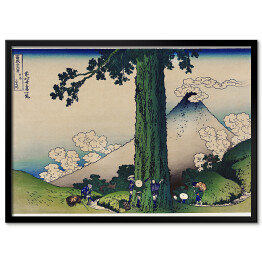 Obraz klasyczny Hokusai Katsushika. Przełęcz Mishima w prowincji Kai. Reprodukcja