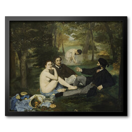 Obraz w ramie Edouard Manet "Śniadanie na trawie" - reprodukcja