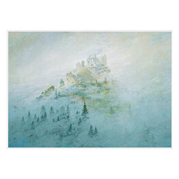 Plakat samoprzylepny Caspar David Friedrich "Morning mist in the mountains"