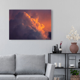 Obraz klasyczny Złociste chmury