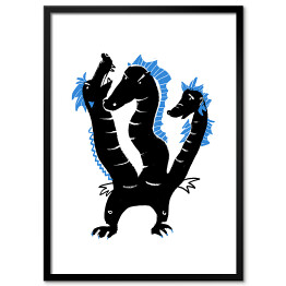 Plakat w ramie Mitologia grecka - Hydra