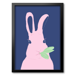 Obraz w ramie Zwierzątka - króliczek