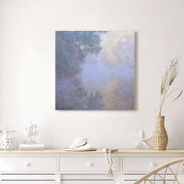 Obraz na płótnie Claude Monet Poranek nad Sekwaną w Giverny Reprodukcja obrazu