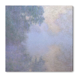 Obraz na płótnie Claude Monet Poranek nad Sekwaną w Giverny Reprodukcja obrazu
