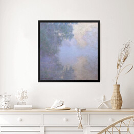 Obraz w ramie Claude Monet Poranek nad Sekwaną w Giverny Reprodukcja obrazu