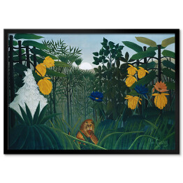 Henri Rousseau "The Repast of the Lion" - reprodukcja