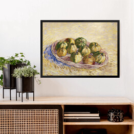 Obraz w ramie Vincent van Gogh Martwa natura z koszem jabłek. Reprodukcja