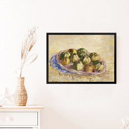 Obraz w ramie Vincent van Gogh Martwa natura z koszem jabłek. Reprodukcja