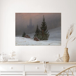 Plakat Caspar David Friedrich "Winter landscape"