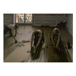 Plakat samoprzylepny Gustave Caillebotte "The Floor Planers"