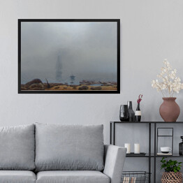 Obraz w ramie Caspar David Friedrich "Meeresstrand im Nebel"