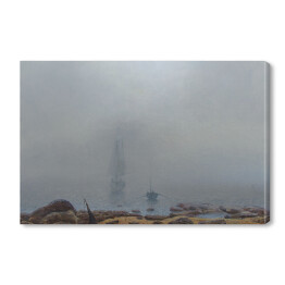 Obraz na płótnie Caspar David Friedrich "Meeresstrand im Nebel"