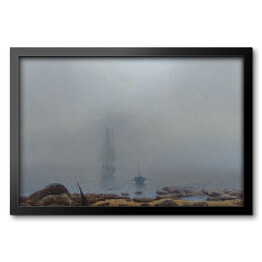 Obraz w ramie Caspar David Friedrich "Meeresstrand im Nebel"