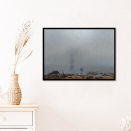 Plakat w ramie Caspar David Friedrich "Meeresstrand im Nebel"