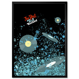 Plakat w ramie "The boat that rocket (Radio na fali)" - filmy