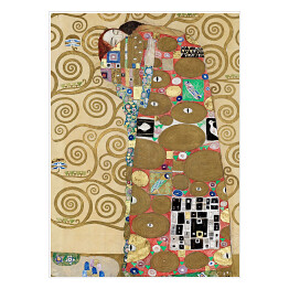 Plakat samoprzylepny Gustav Klimt Fulfillment. Reprodukcja obrazu