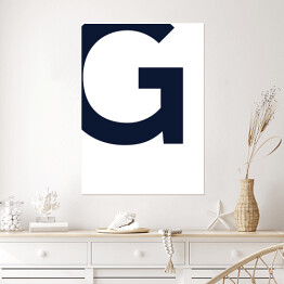 Plakat samoprzylepny Litera G