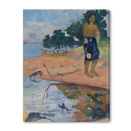 Obraz na płótnie Paul Gauguin "Haere Pape" - reprodukcja