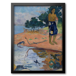 Obraz w ramie Paul Gauguin "Haere Pape" - reprodukcja