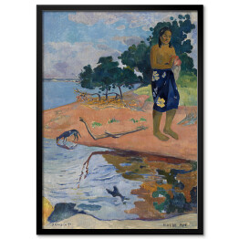 Plakat w ramie Paul Gauguin "Haere Pape" - reprodukcja