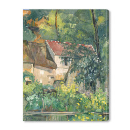 Obraz na płótnie Paul Cezanne "Dom Pere Lacroix" - reprodukcja