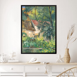 Obraz w ramie Paul Cezanne "Dom Pere Lacroix" - reprodukcja