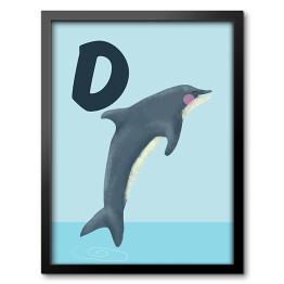Alfabet - D jak delfin