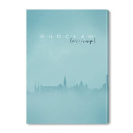 Obraz na płótnie Wrocław, panorama miasta