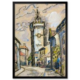 Plakat w ramie Paul Signac Dzwonnica w Viviers. Reprodukcja