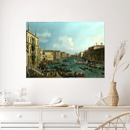 Plakat Canaletto "Regatta on the Canale Grande"