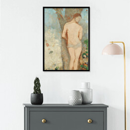 Plakat w ramie Odilon Redon Święty Sebastian. Reprodukcja