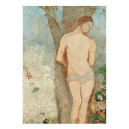 Plakat Odilon Redon Święty Sebastian. Reprodukcja