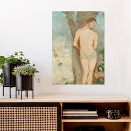 Plakat samoprzylepny Odilon Redon Święty Sebastian. Reprodukcja