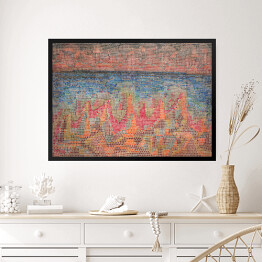 Obraz w ramie Paul Klee Klify na jeziorze Reprodukcja obrazu
