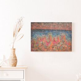 Obraz na płótnie Paul Klee Klify na jeziorze Reprodukcja obrazu