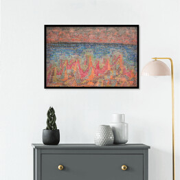 Plakat w ramie Paul Klee Klify na jeziorze Reprodukcja obrazu