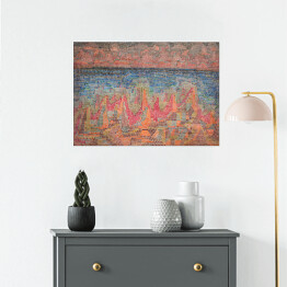 Plakat Paul Klee Klify na jeziorze Reprodukcja obrazu