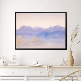 Obraz w ramie Niebieska mgła Arthur B. Davies. Reprodukcja obrazu